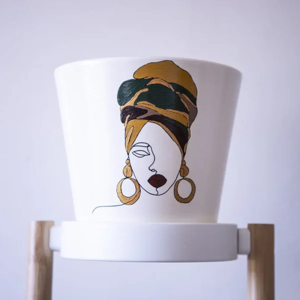 Portrait Woman With Turban