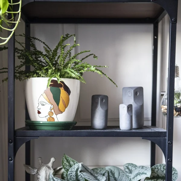 Plant pot Head Woman - Image 2