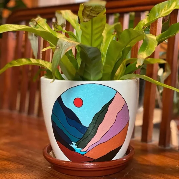 Mountain river plant pot Bartho